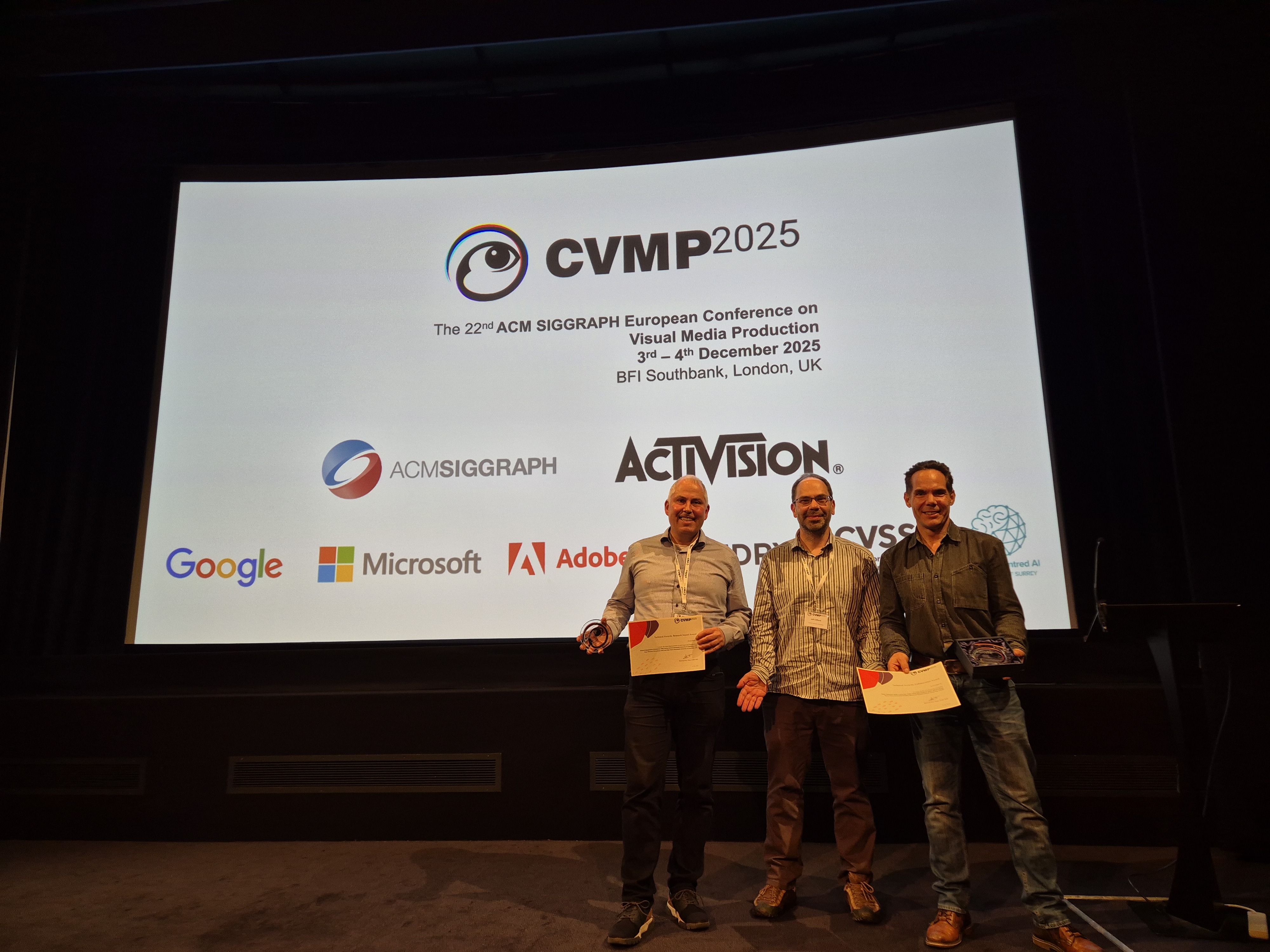 CVMP 2025 Award Trophies